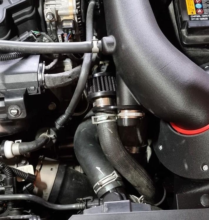 Kit scarico esterno pop-off Hyundai i20N